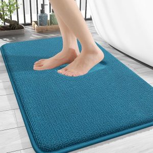Thick Memory Foam Bath Mat Rug. Extra Soft Absorbent Bathroom Rugs. Quick Dry Bath Mats. Non-Slip. Machine Washable Carpet for Bathroom. Tub and Shower. Home Decor Accessories