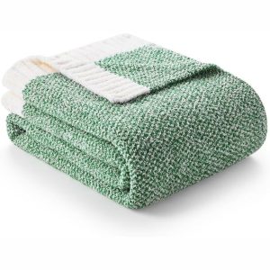 Bedding Blankets. Super Soft Warm Cozy Knit Blankets for Sofa. Bed. Living Room