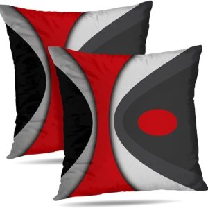 Modern Art Geometric Pillow Cover. Decorative Throw Pillow Covers Abstract Artwork Cushion Cover for Bedroom Sofa Living Room