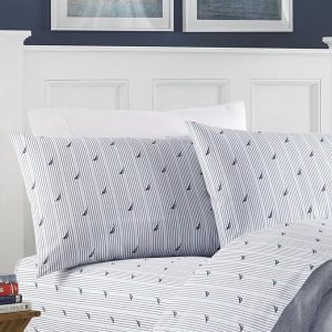 Cotton Percale Bedding Set. Casual Home Decor. Dorm Room Essentials