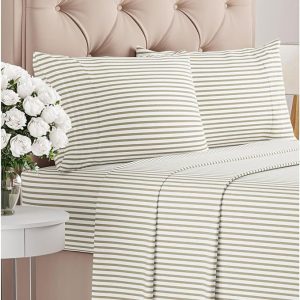 Breathable & Cooling Sheets – Luxury Bed Sheets for Women. Men. Kids & Teens – Deep Pockets. Easy-Fit. Wrinkle Free Sheets –  Sheet Set