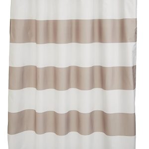 Bathroom Shower Curtain. Water Resistant Fabric with Grommets & Hooks. Machine Washable