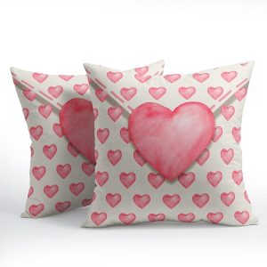 Pillow Covers Set of 2 Spring Decorative Outdoor Throw Pillow Covers Famliy Decoration for Home Living Room Couch Sofa Bed